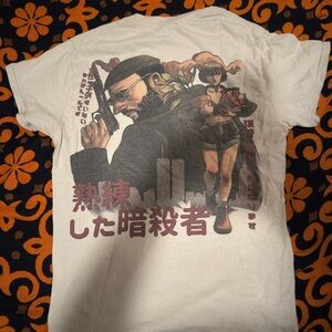 Leon the profesional Graphic off white T-Shirt